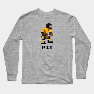 8-Bit Linebacker - Pittsburgh Long Sleeve T-Shirt